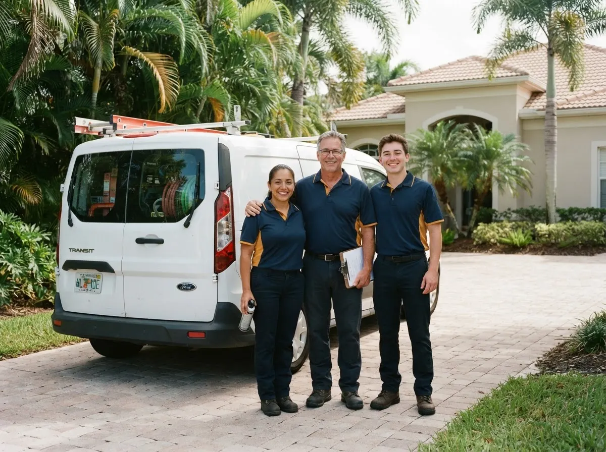 Honeycomb Pest Control pest control service team in Naples, FL